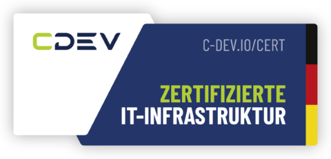 CDev Logo - CDev Zertifizierte IT-Infrastruktur